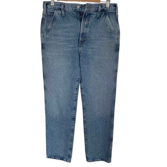 Agolde Cooper Trouser High Rise Straight Leg Jeans Womens Size 27 Command - Picture 2 of 6